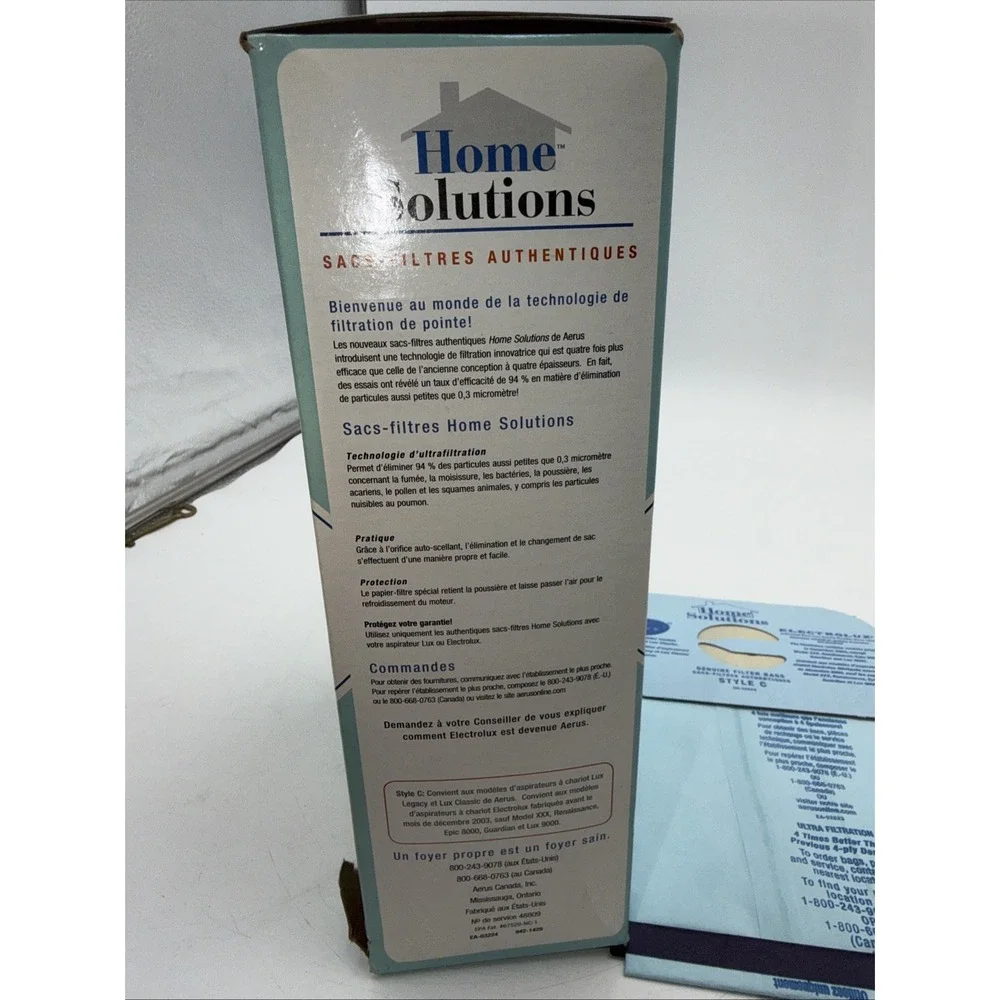 Electrolux Aerus Style C Genuine Filter Vacuum Bags - NEW 14 pk
